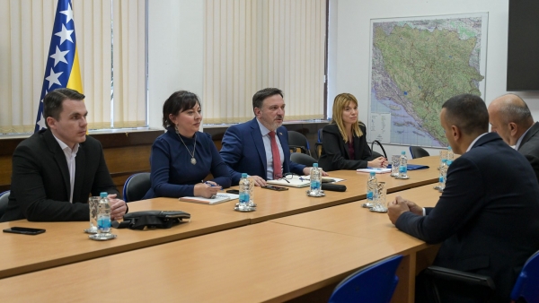 Ministar Hasičević s predstavnicima goraždanske regije o formiranju slobodne trgovinske zone