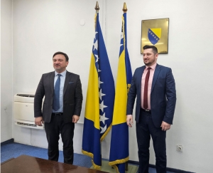 Federalni ministar trgovine Amir Hasičević u radnoj posjeti Poreznoj upravi FBiH