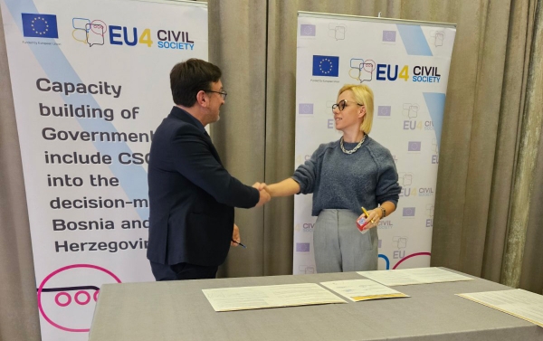 Potpisan Sporazum o saradnji Ministarstva trgovine FBiH i Organizacija civilnog društva