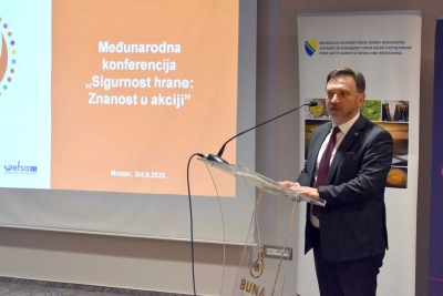 Ministar Hasičević na Međunarodnoj konferenciji o sigurnosti hrane