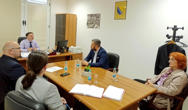 Ministar Hasičević održao sastanak sa članovima Nadzornog odbora Feroelektro d.d. Sarajevo