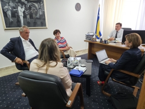 Prvi sastanak direktorice FUZIP-a i ministra trgovine FBiH