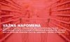 VAŽNA NAPOMENA