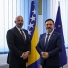 Sastanak ministra Hasičevića i otpravnika poslove Ambasade SAD-a u BiH Johna Ginkela