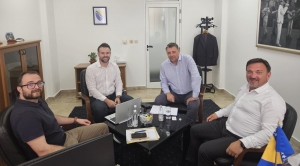 Ministar Hasičević na sastanku sa predstavnicima Lidl-a